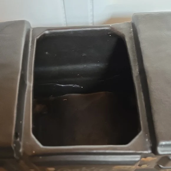 McCoy Black and Gold Cookie Jar - Picture 5 of 5